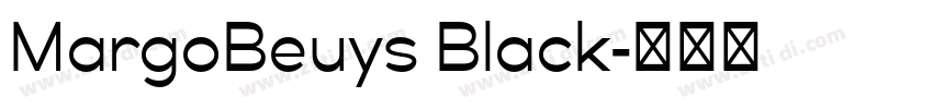 MargoBeuys Black字体转换